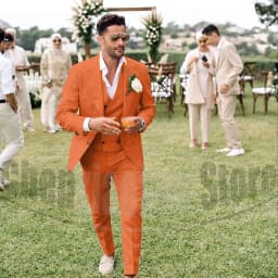 Summer Linen Men Suits 3 Piece Chic Single Breasted Peak Lapel Outfits Fashion Daily Casual Slim Groom Wedding Party Tuxedo