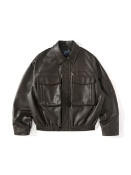 Mauroicardi Spring Autumn Vintage Cool Black Brown Soft Pu Leather Moto Jacket Men Zipper Pockets Luxury Designer Cargo Clothes