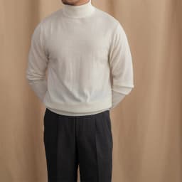 Mr. Deer San British Commuter Daily 30% Wool High Neck Slim Fit Sweater All-match Warm Base Sweater for Men