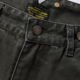 12OZ High-density Canvas YKK Zipper Wide-Legging Working Pants Ami Kaji Men's Pants
