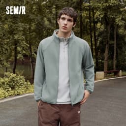 Semir Fleece Jacket Unisex 2025 Autumn Winter New Stand Collar Fleece Warm Liner Men's & Women's Clothing