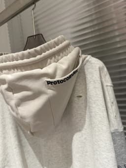 Protocol Reverse Stitching Zipper Sweatshirts High Quality Age Damage Sweatshirts Hoodies Men's Women's Coats