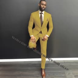 Classy Burgundy Wedding Mens Suits Slim Fit Bridegroom Tuxedos For Men Two Pieces Groomsmen Suit Formal Business Jackets