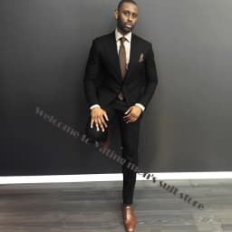 Classy Burgundy Wedding Mens Suits Slim Fit Bridegroom Tuxedos For Men Two Pieces Groomsmen Suit Formal Business Jackets