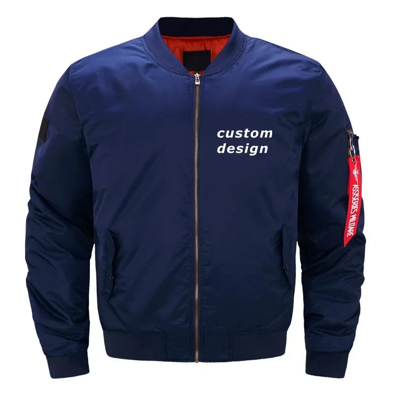 Military Outdoor Ma1 Bomber Jacket for Men US Size