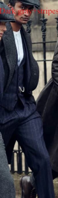 Mens Winter Groom Wear Wedding Dress Business Suit Party Suit Herringbone Tweed 4Piece (Overcoat+Jacket+Pant+Vest)