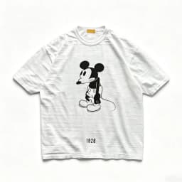 Human Made 26SS Cartoon Mickey Print T-Shirt, Kyoto Limited Crewneck Tee for Unisex
