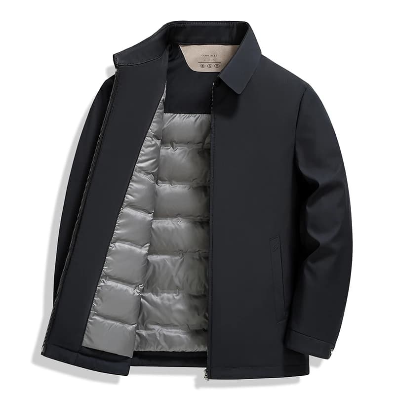 New Style 90-Down Men's down Jacket, Thickened Duck down Business Casual Jacket, Executive Winter Clothing, Men's Wear