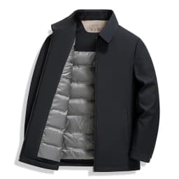 New Style 90-Down Men's down Jacket, Thickened Duck down Business Casual Jacket, Executive Winter Clothing, Men's Wear