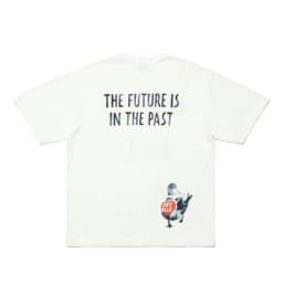 Human Made New Ink Wash Duck Slub Cotton T-Shirt, Loose Crewneck Cute Cartoon Summer Tee