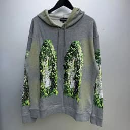 WHO DECIDES WAR Blue Cream Hoodie, Hot Drill Printing Wash Vintage Pullover for Men & Women, Premium Casual Sweatshirt