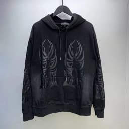 WHO DECIDES WAR Blue Cream Hoodie, Hot Drill Printing Wash Vintage Pullover for Men & Women, Premium Casual Sweatshirt