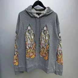 WHO DECIDES WAR Blue Cream Hoodie, Hot Drill Printing Wash Vintage Pullover for Men & Women, Premium Casual Sweatshirt