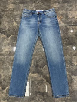 OECHSLI Jeans Thin Cotton Men 2026 Spring Summer new outdoors quality embroidery comfortable straight Big size 29-40 Pants