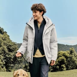 Semir Men Down Jacket Waterproof Windproof Stain Resistant Urban Workwear Style Outdoor Protection 2026 Winter Cold Weather