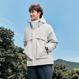 Semir Men Down Jacket Waterproof Windproof Stain Resistant Urban Workwear Style Outdoor Protection 2026 Winter Cold Weather