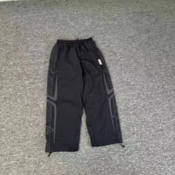 High Street Color Match Quick Dry Breathable Casual Trousers for Men and Women Elastic Waist Loose Baggy Pants Oversized