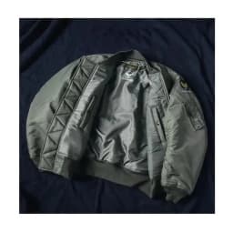 Replica 1955 USAF MA-1 SAME STYLE Bomber Flight Jacket Fall Winter Men's Military Coat Waterproof and Warm Autumn/winter style
