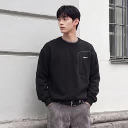 Semir Men Sweatshirt Moisture Wicking Quick Dry Crew Neck Outdoor Sport Utility Casual Autumn Pullover Daily Wear 2026