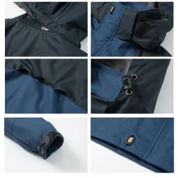Men's Lightweight Waterproof Rain Jacket 5000mm Windbreaker Lined Casual Spring Autumn Fishing Hiking Outdoor Leisure Jacket