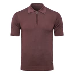 SIJITONGDA2026Men's early spring and summer new style men's half zipper pullover short sleeved knitted sweater POLO size M-5XL