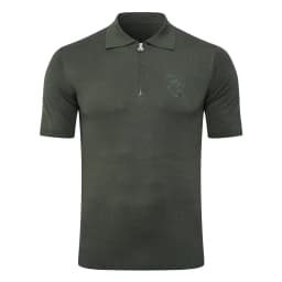 SIJITONGDA2026Men's early spring and summer new style men's half zipper pullover short sleeved knitted sweater POLO size M-5XL
