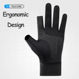 Summer Men Women Gloves Fitness Sports Fishing Cycling Ice Silk Breathable Elastic Sun Protection Touchscreen Driving Gloves