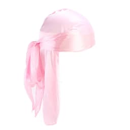 Unisex Long Silky Durag Long Tail Silky Scarf Muslim Doo Rag Pirate Hat Durag Chemo Caps Skull Hat Turban hair band Bandanas