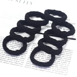 20PCS High Elasticity Fashion Hair Rope High Elasticity Jacquard Pattern Hair Ring Fashion Women's Headband Hair Accessories