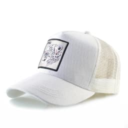 Fashion Trucker Caps With Embroidery Animals Patch Four Seasons Snapback Baseball Cap For Men Women Adjustable Visor Hat