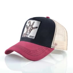 Fashion Trucker Caps With Embroidery Animals Patch Four Seasons Snapback Baseball Cap For Men Women Adjustable Visor Hat