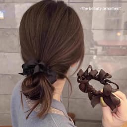 New Korean Bow Elastic Hair Band For Women Girls Sweet Hair Ornament Scrunchie Hair Tie Hair Rope Fashion Hair Accessories