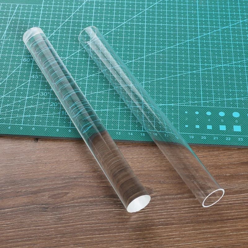 Solid Clay Acrylic Rolling Pin Roller DIY Modelling Clay Tools Sculpting Pottery Porcelain Handmade Art Craft Accessories