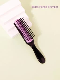 WANMEI Styling Curly Hair Brush for Natural Thick Curly Hair Travel Detangling Brush Comb for Women Men Defining Curls Hair