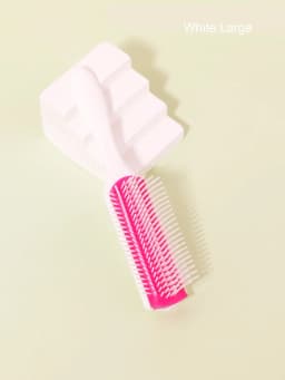 WANMEI Styling Curly Hair Brush for Natural Thick Curly Hair Travel Detangling Brush Comb for Women Men Defining Curls Hair