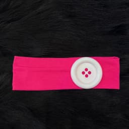Summer Colorful Large Button Wave Point Hairband Korean Ins Y2K Retro Elastic Hairband Blogger Same Style Trendy Cool Hairband