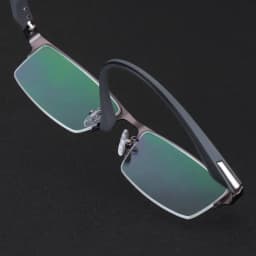 Men Photochromic Progressive MultiFocal Reading Glasses Anti-Blue Light Metal Frame Square Women Hyperopia Presbyopia Glasses