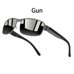 Fashion Vintage Rectangle Sunglasses Men Women Fishing Driving Luxury Brand Designer Eyewear