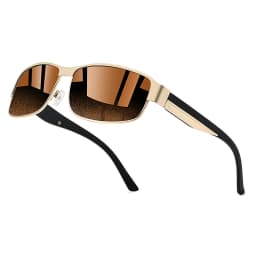 Fashion Vintage Rectangle Sunglasses Men Women Fishing Driving Luxury Brand Designer Eyewear