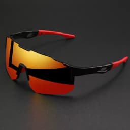 Oversized Colorful Sports Sunglasses - Wraparound Design, Unisex Comfort Fit for Cycling, Hiking & Outdoor