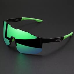 Oversized Colorful Sports Sunglasses - Wraparound Design, Unisex Comfort Fit for Cycling, Hiking & Outdoor