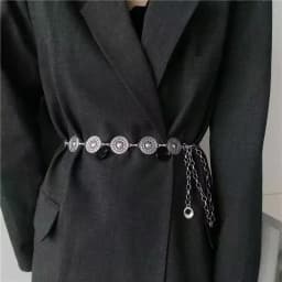 Summer Fashion Metal Waist Chain, Retro Butterfly Thin Belt Accessories, Hundreds of Matching Dresses, Belt Chains, Advanced