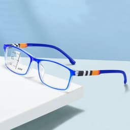Single‑Vision & Multifocal Anti-Blue Light Reading Glasses Progressive Near Far Blue Ray Blocking Eyeglasses Eye Protection