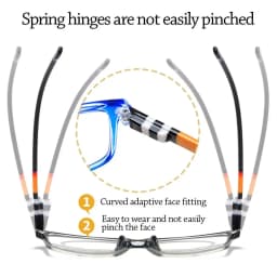 Single‑Vision & Multifocal Anti-Blue Light Reading Glasses Progressive Near Far Blue Ray Blocking Eyeglasses Eye Protection