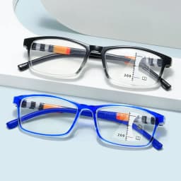 Single‑Vision & Multifocal Anti-Blue Light Reading Glasses Progressive Near Far Blue Ray Blocking Eyeglasses Eye Protection