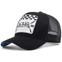 1PC Casual Fashion VON Baseball Cap Breathable Shade Alphabet Embroidery Sunblock Mesh Embroidered DUTCH Trucker Hat CYMZ104