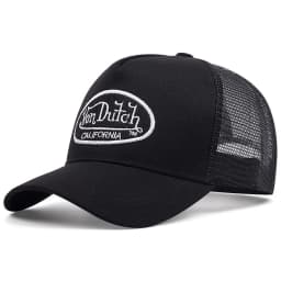 1PC Casual Fashion VON Baseball Cap Breathable Shade Alphabet Embroidery Sunblock Mesh Embroidered DUTCH Trucker Hat CYMZ104