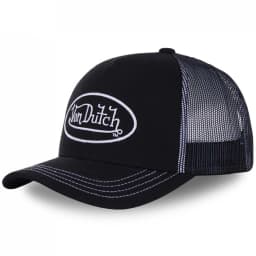 1PC Casual Fashion VON Baseball Cap Breathable Shade Alphabet Embroidery Sunblock Mesh Embroidered DUTCH Trucker Hat CYMZ104