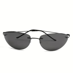 Upgrade Cool Matrix Smith Style Polarized Sunglasses Ultralight Rimless Men Driving Design Polaroid Sun Glasses Oculos De Sol
