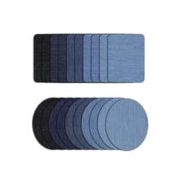Denim Patches DIY Iron On Denim Elbow Patches Repair Pants For Jean Clothing Pants Badges Apparel Sewing Fabric NEW